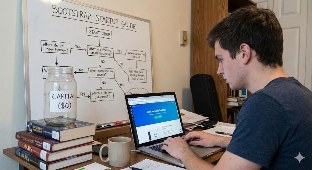 How to Start a Startup Without Money? (Zero Investment Business Guide)
