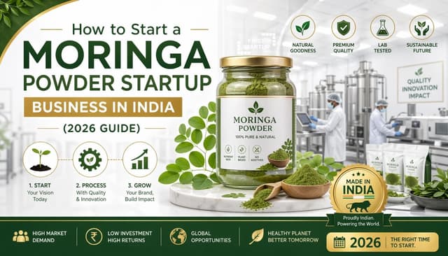 Moringa Powder Business in India: Step-by-Step Startup Guide (2026 ...