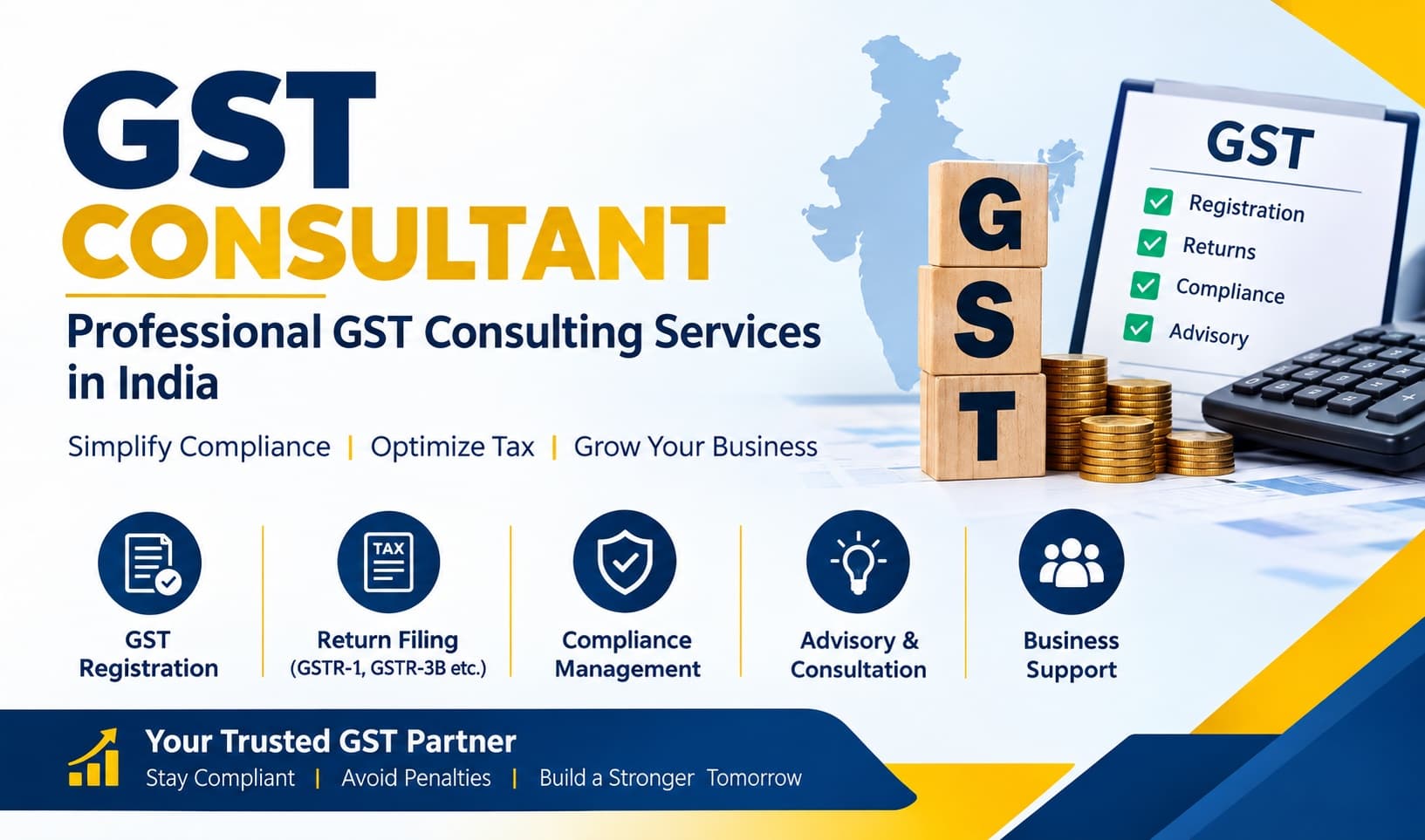 GST Consultant – Professional GST Consulting Services in India