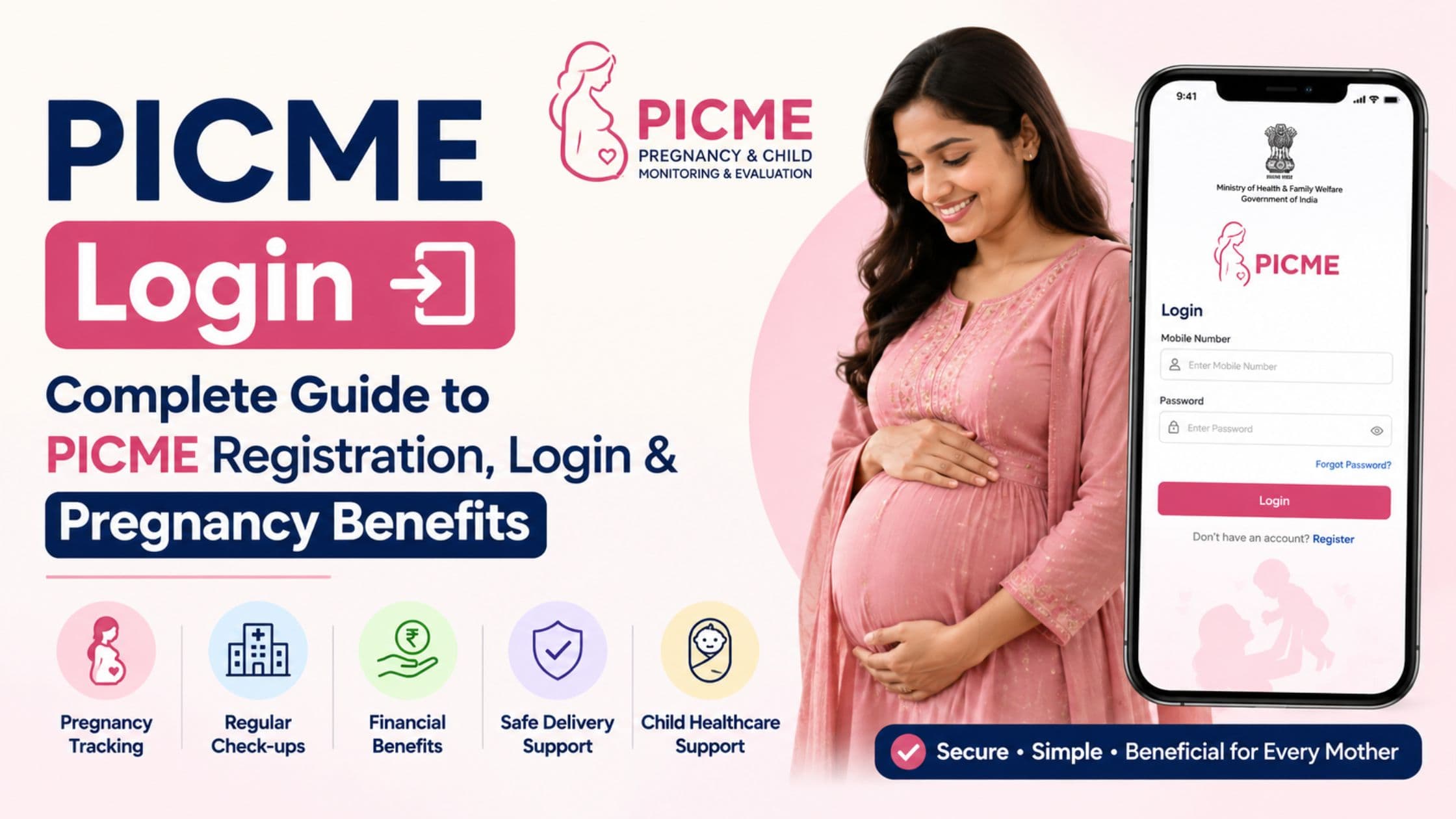 PICME Login – Complete Guide to PICME Registration, Login & Pregnancy Benefits